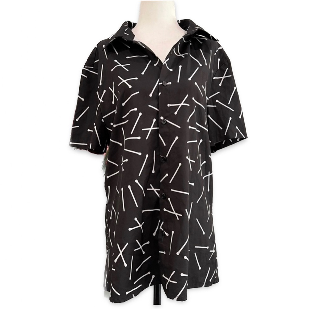 Order Plus Button Up T-Shirt